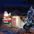 thumbnail image 6 of LED Christmas Light Moving White Snowflake Spotlight 4W LED Landscape Projector Lamp Light for Holiday Christmas Tree Garden Patio Stage House Decoration, 6 of 11