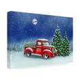 thumbnail image 2 of Marnie Bourque 'Red Truck Tree' Canvas Art, 2 of 3