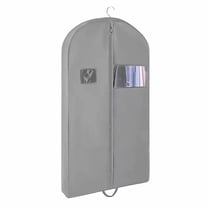 URSOFINE 60" Garment Bag for Travel, Gusseted Suit Bags for Men Women with Handle Garment Bags for Hanging Clothes Storage Suit Cover for Coats, Jackets, Shirts