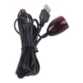 thumbnail image 4 of USB IR Receiver for Set Top Box Infrared Remote Control Extender Cable with Wide Frequency Range, 1.4m Receiving End, 2m Transmitting End, 4 of 8