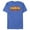 Royal Blue Heather, variant on Men's Batman Logo Robin Boy Wonder Graphic Tee Cardinal Small