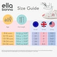 thumbnail image 6 of Ella Bonna Baby Boy Girl Shoes Newborn Socks Crib Shoes Moccasins, Balloons, 6-12 Months, 6 of 6