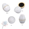 thumbnail image 4 of Rose Shape Pendant Box, Magnetic Velvet Rose Shape Jewelry Box  for Anniversary, 4 of 7