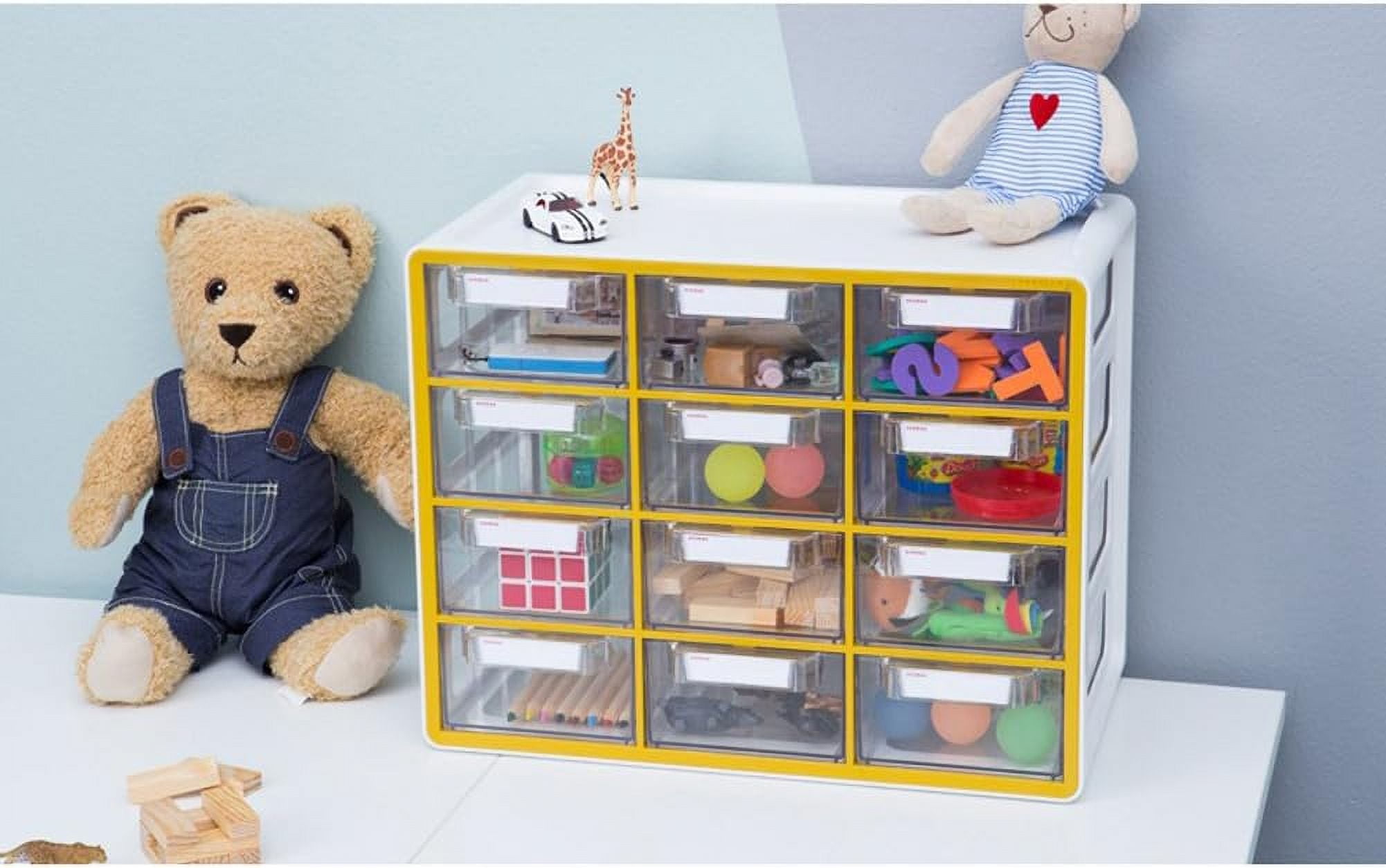 SYSMAX Muti Purpose Case 12 Section Organizer Storage Box