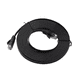 thumbnail image 1 of Cable Red Plano Categoría 6 Cat6 Rj45 Utp Ethernet 10 Metros Negro BLOOSOM, 1 of 4