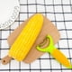 thumbnail image 5 of Pelador de mazorcas de maíz, cortador de granos de maíz, pelador de papas de acero inoxidable sin agarre, mango de madera, pelador de alimentos, cremallera de maíz, 5 of 7