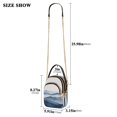 thumbnail image 2 of FORMRS Crossbody Bag for Women Quilted Travel Shoulder Cell Phone Purse with Chain Strap Handbag, Watercolor Mountains, 2 of 7