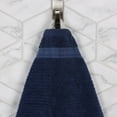 thumbnail image 3 of BNM Zero Twist Cotton 6 Piece Bathroom Towel Set, Navy Blue, 3 of 11