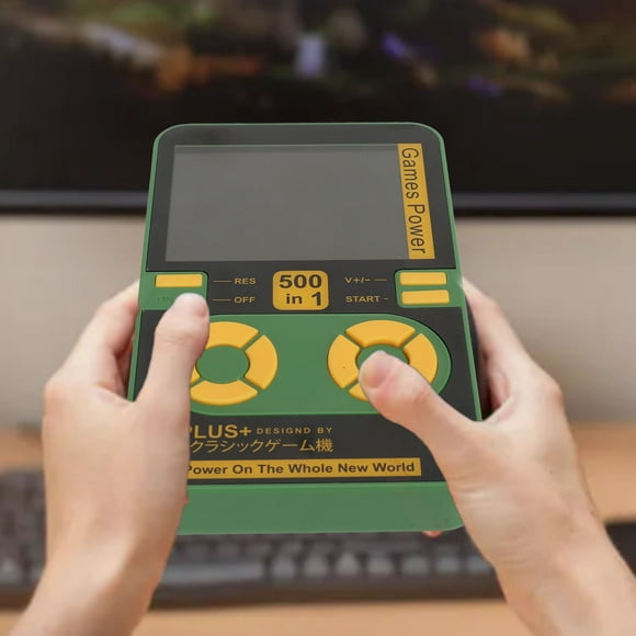 Handheld Game Console, Handheld Video Game Console Portable 2.4in TFT Color Plug in for Home
