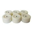 thumbnail image 1 of Mainstays Ivory Unscented Flameless LED Tealight Candles, 6 pack, 1 of 6