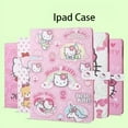 thumbnail image 5 of Sanrio-funda Kawaii Hello Kitty para iPad 7/8/9th Gen 10,2 Air 1 2 2017 2018 9,7, funda protectora de silicona para iPad Pro Mini 5 4 10,9, 5 of 5