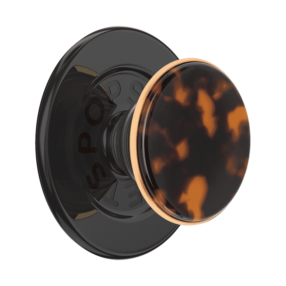 PopSockets PopGrip for MagSafe: Grip and Stand for Phones and Devices - Tortoise