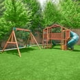 thumbnail image 4 of KidKraft Boulder Bluff Swing Set Playset, 4 of 11