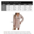 thumbnail image 6 of Sweater for Women Lantern Sleeve Sweater Dress Casual Pullover Cable Knitted Sweaters Alsol Lamesa, 6 of 6
