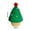 Red, variant on HOARBOEG Red Christmas Tree Storage Basket, Festive Organizer Bin, Holiday Decorative Container for Sundries, Tree-Shape Storage Box for Shelf Mantel Countertop