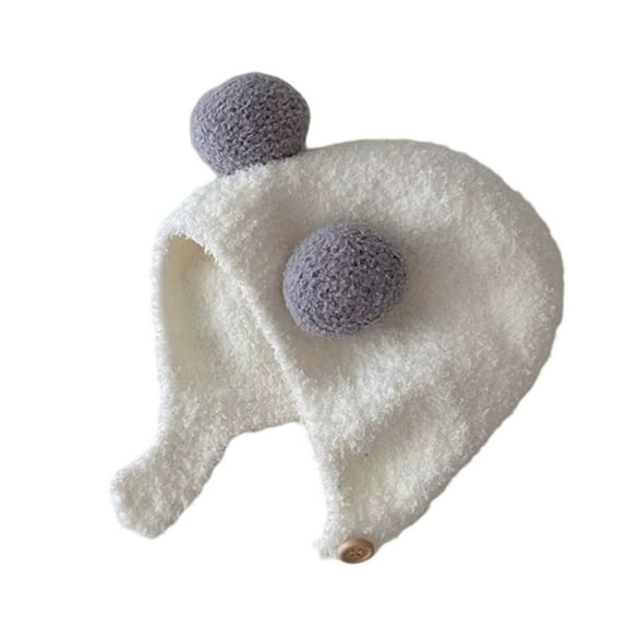 Winter Hat Toddler Earflap Beanie Unisex Infant Snow Cap Warm Fleece Kids