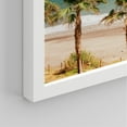 thumbnail image 5 of PixonSign Framed Wall Art Tropical Beach Palm Tree Sunset Ocean Oasis Prints, Set of 4 Sea Landscape Wall Decors, Nature Wall Décor, Adhesive Canvas Poster, Modern Home Artwork - 8"x10" White, 5 of 5