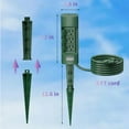 thumbnail image 7 of Kasonic Outdoor Power Stake, Double Sided 6-Outlet With Covers Weatherproof Safety Flip 9 ft Extension Cord Power Overload Protection Green, 7 of 7