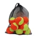 thumbnail image 5 of 12 pelotas de tenis de entrenamiento portátiles de 6,35 cm de diámetro para mascotas y perros. Naranja Amarillo, 5 of 9