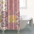 thumbnail image 4 of Pioneer Flower Floral Print Pattern Shower Curtain 36"x72" ,Bathroom Decorative Shower Curtains Set with 12 Hooks,Modern Waterproof Washable Shower Curtain, 4 of 6