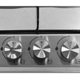 thumbnail image 3 of Parrilla de Acero Inoxidable Templado Gutstark Home 3 Quemadores, 3 of 8