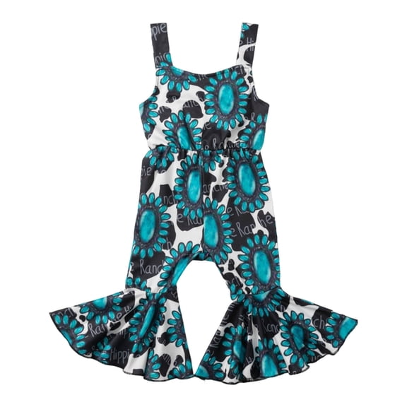 Vedolay Jumpsuit Toddler Baby Girl Strap Jumpsuit Romper Solid Shorts Overall Summer Clothes,Green 9-12 Months