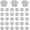 Shape12, variant on 120pcs 6 Styles Bird Spacer Beads, Tibetan Alloy Beads Animal Beads Metal Craft Beads Loose Beads Connector Beads for DIY Earrings Bracelets Necklaces Chokers Pendants Jewelry Making