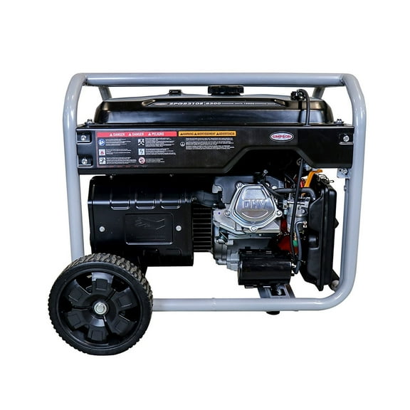Simpson SPG8310E 8,300 Watt 439cc Start Portable Heavy Duty Generator Series