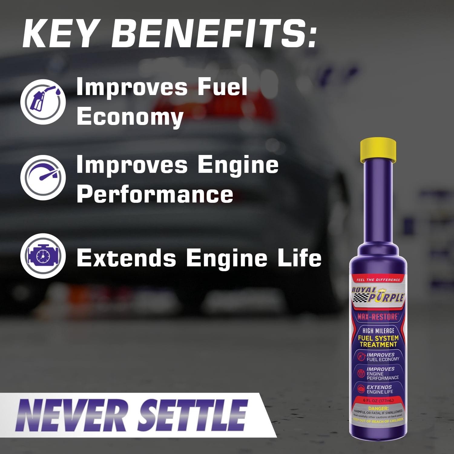 24 pack) Royal Purple Max-Restore 18001 Fuel System Treatment