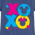 thumbnail image 3 of Disney - XOXO Stacked - Youth Girls Fitted Short Sleeve T-Shirt, 3 of 5