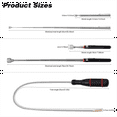 thumbnail image 2 of 3 Pack Magnetic Pickup Tool- Extendable Magnet, Telescopic Pick-Up Tool, Bendable Flexible Tool, 2 of 8