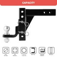 thumbnail image 3 of Enganche Ajustable OPENROAD para Remolque con Receptor de 2" y Capacidad de 3400 kg, 3 of 7