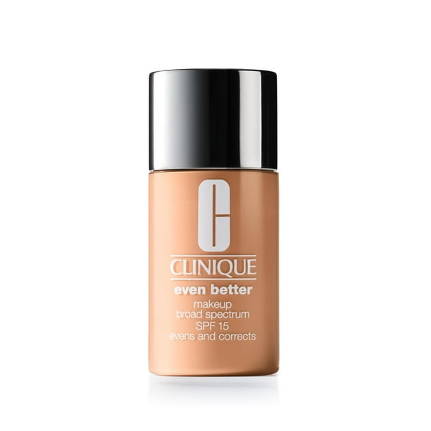Maquillaje Even Better de Foundation Clinique, amplio espectro, SPF 15