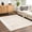Beige / Baback, variant on Hauteloom Beynon Contemporary Checkered Large Area Rug - Geometric Bordered Square Tiles Carpet for Living Room - Machine Washable Area Rug - High Pile - Cream, Green - 7'10" x 10' (8x10 Area Rug)