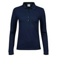 thumbnail image 1 of Tee Jays Polo de Luxe Extensible à Manches Longues pour Femmes, 1 of 3