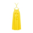 thumbnail image 6 of Warop Women's Backless Halter Neck Maxi Dress Sleeveless Tie Flowy Beach Vacation Dress Summer Trendy Solid Color Clothes, 6 of 9