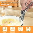 thumbnail image 2 of ABPETE Multi-Function Bowl Clip, 2025 New Heat-Resistant Stainless Steel Bowl Pan Gripper, Anti-Scald Bowl Holder for Kitchen (Orange), 2 of 7
