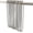 Black Nickel, variant on Gold Shower Curtain Hooks, 55 Inch Ball Chain Design, 12 Pack Rust-Resistant Metal Curtain Rings for Bathroom Rods, Heavy Duty 4.5mm Shower Curtain Hangers