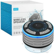Bluetooth Shower Speaker by Johns Avenue - Newest Version 5.0 - Waterproof - Wireless - Portable Speaker with Strong