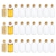 thumbnail image 4 of Frascos de vidrio pequeños de 5 ml, 100 piezas de frascos de vidrio claros vacíos con tapones de corcho, contenedores pequeños para polvo, crema, arte, 4 of 6