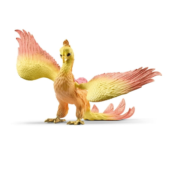 Schleich Bayala Phoenix Mythical Fantasy Action Figure - Realistic Dragon Creature with Movable Wings for Girls and Boys - Kids Age 4 