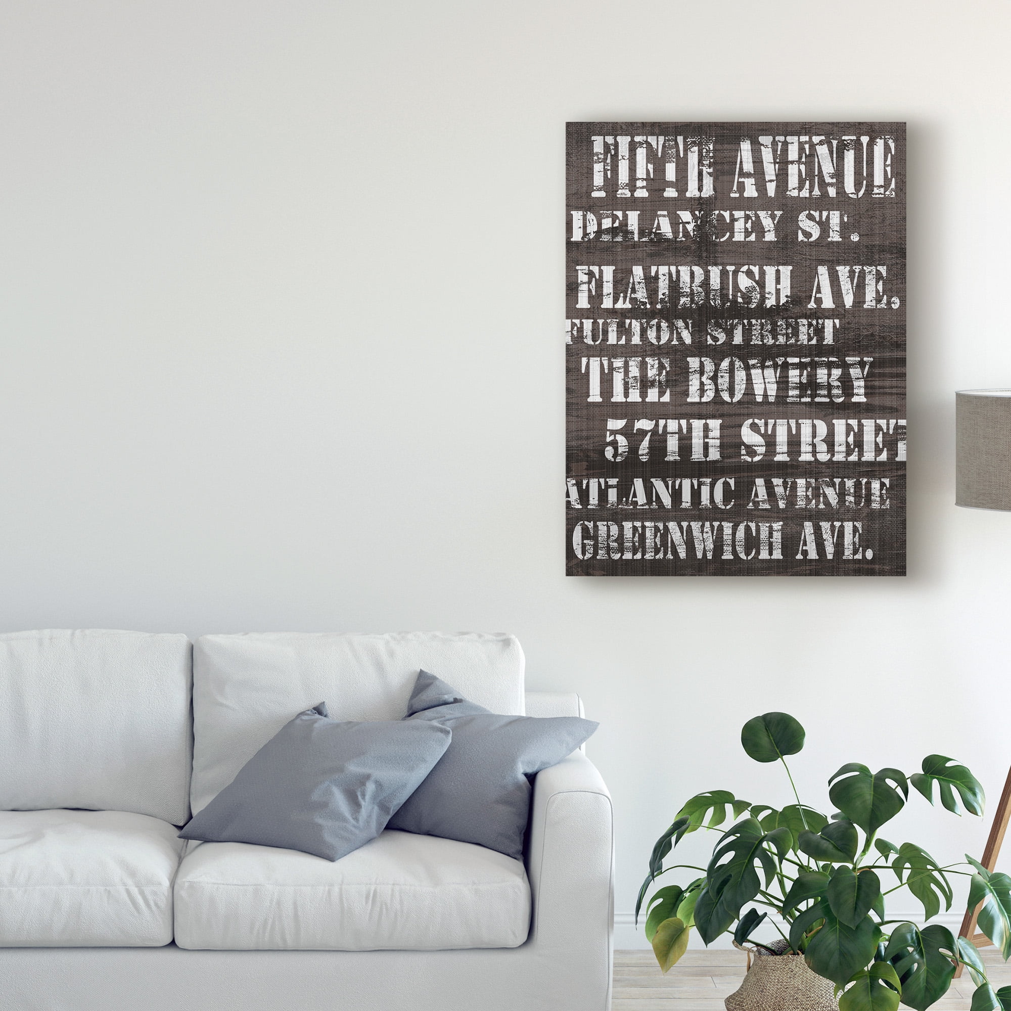Trademark Fine Art 'Streets of New York II' Canvas Art by Andrea James