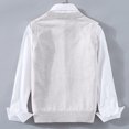 thumbnail image 4 of Men's V-Neck Thickened Knit Sweater Vest, Sleeveless Cable Knit Waistcoat, Winter Warm Layering Piece for Casual Outfits, 4 of 5