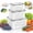 Gray, variant on 2026 Upgraded 4 in 1 Food Storage Container, Fruit Storage Containers for Fridge with Removable Colanders, Household Transparent Plastic Food Storage Box-Including Drain Basket