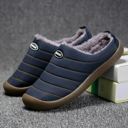 

Women s Men s Warm Slip on Fuzzy House Slippers Comfy Memory Foam Bedroom Shoes Cushioned Slippers with Anti Slip Sole Indoor Outdoor
