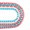 Oval 02, variant on MATROOY 10Strands Acrylic Plastic Opaque Cable Linking Chains Mixed Color for Craft-Oval 01