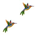 thumbnail image 1 of Cateissary Colgante de pared de colibrí de hierro forjado, decoración Universal para el hogar, arte de sala de estar, manualidades, pájaros Type3 NO3, 1 of 6