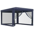 thumbnail image 2 of vidaXL Party Tent Outdoor Canopy Tent Gazebo Marquee with 4 Mesh Sidewalls, 2 of 7