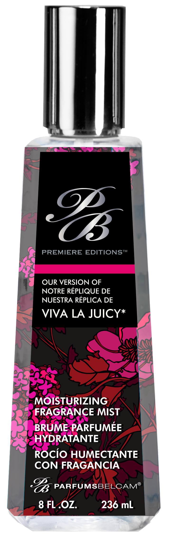 Parfums Belcam Premiere Editions version of Viva La Juicy* Parfum Perfume for Women, 8 Oz Value Size