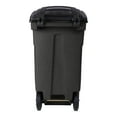 Toter Trash Can Blackstone with Wheels and Lid, 32 Gallon